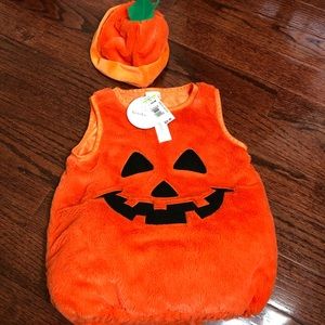 Pumpkin toddler costume